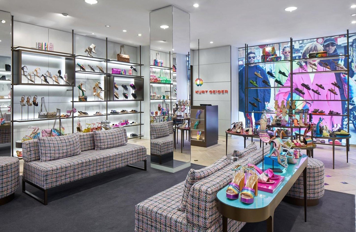 Kurt Geiger interior at Meadowhall