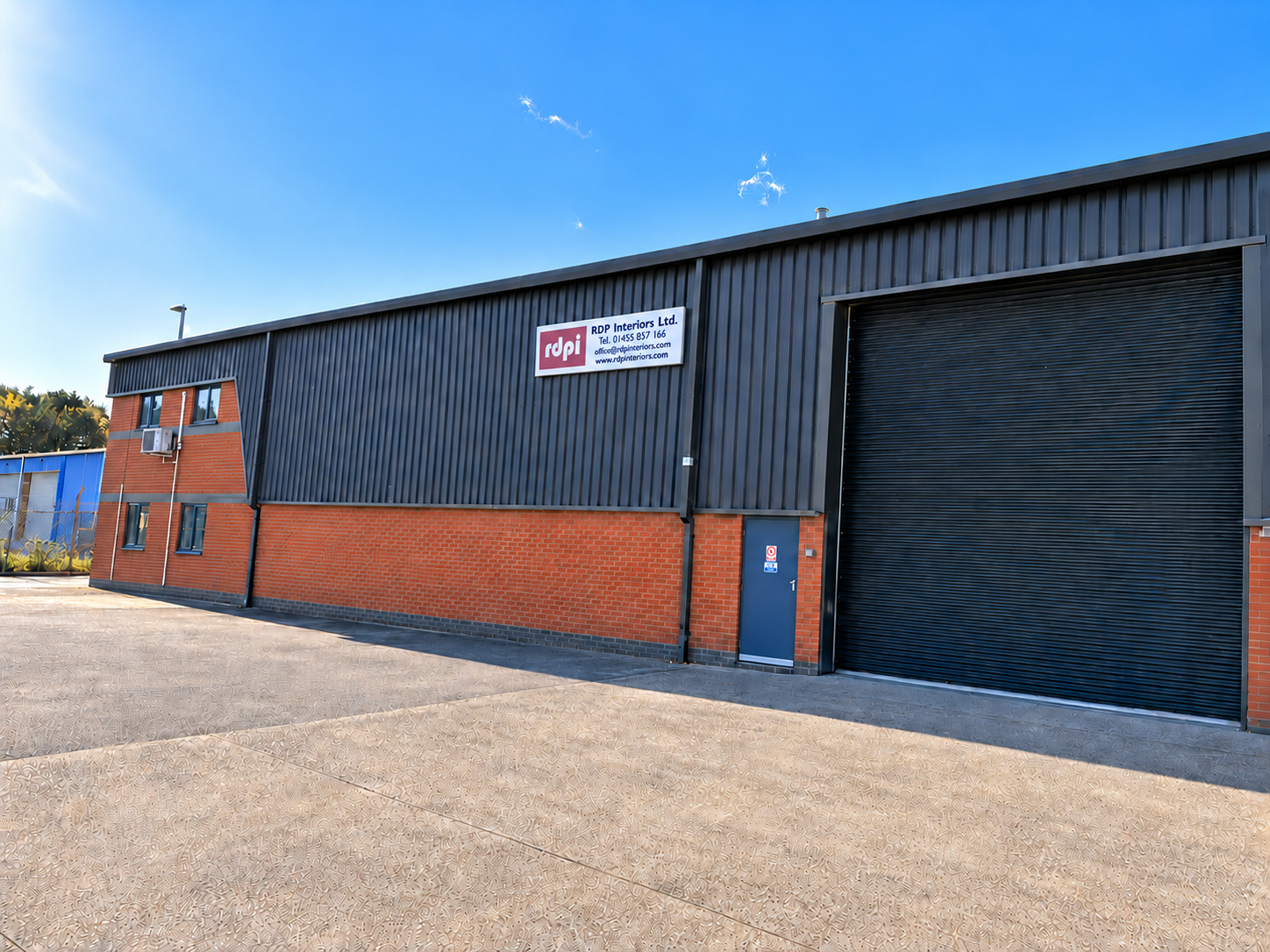 RDP Interiors premises on Nuffield Road, Hinckley